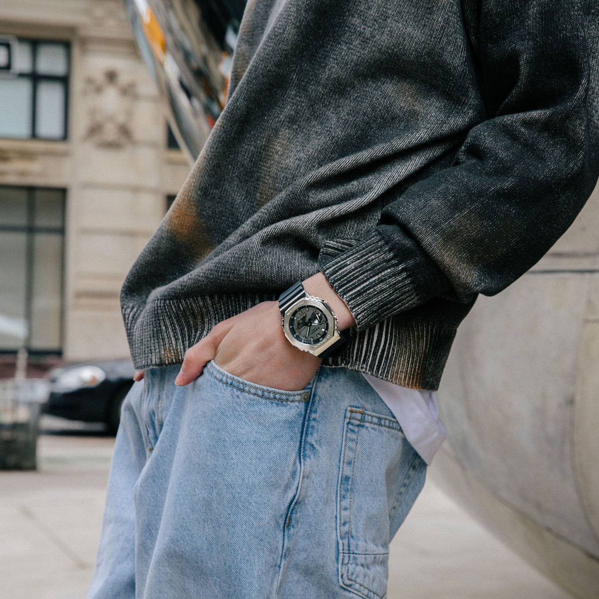 Casio G-Shock GM-2100-1A – on the wrist