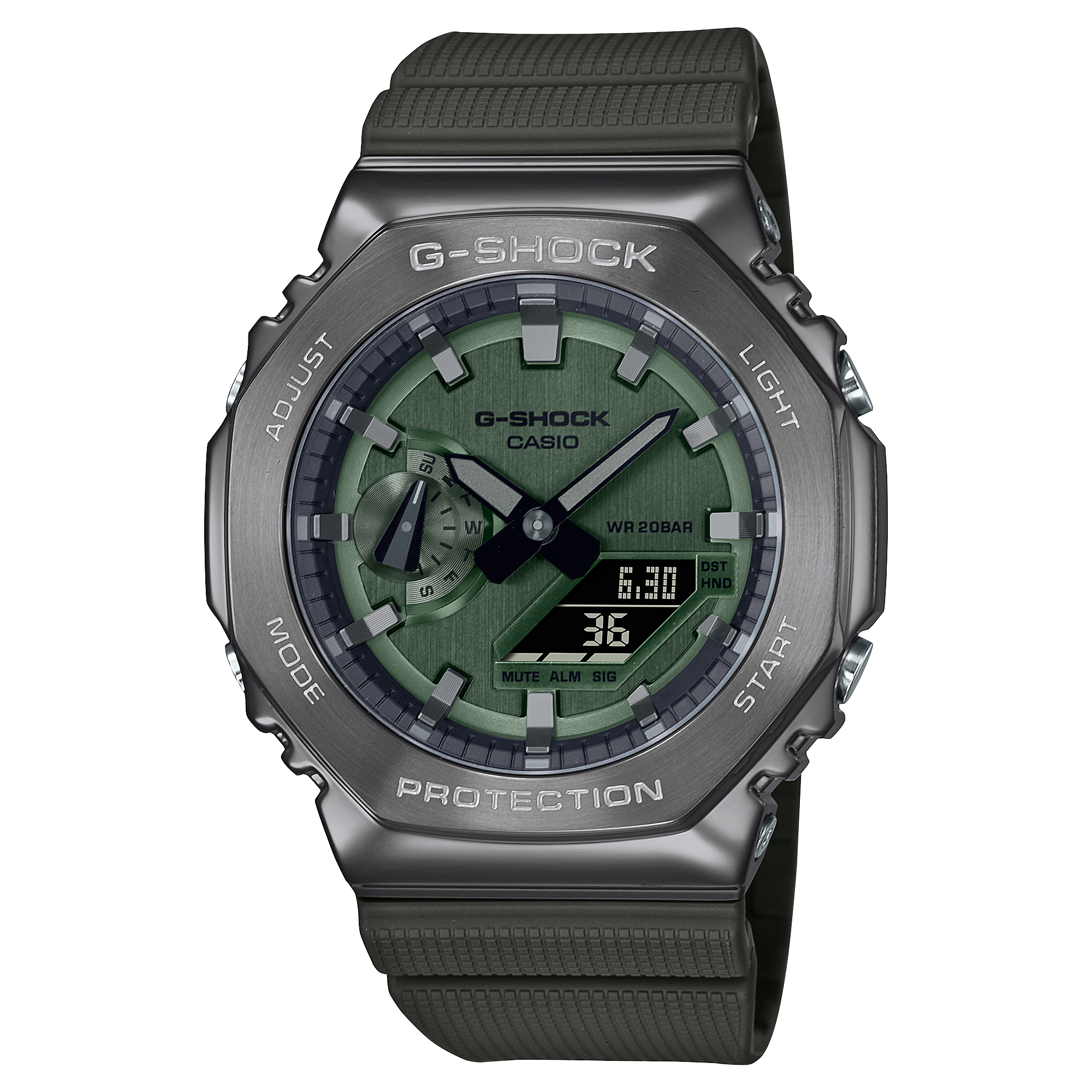 Casio G-Shock GM-2100B-3A Analogue-Digital Watch for Men