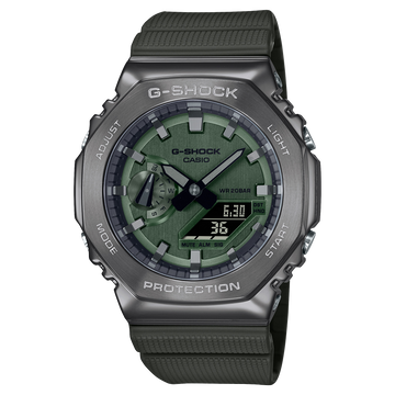 Casio G-Shock GM-2100B-3A – front three-quarter view