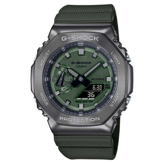 Casio G-Shock GM-2100B-3A – front three-quarter view
