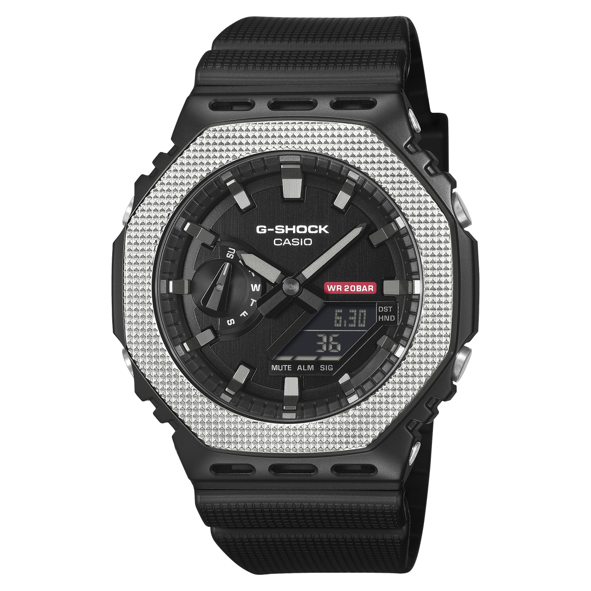 Casio G-Shock GM-2100BM-1A – front three-quarter view