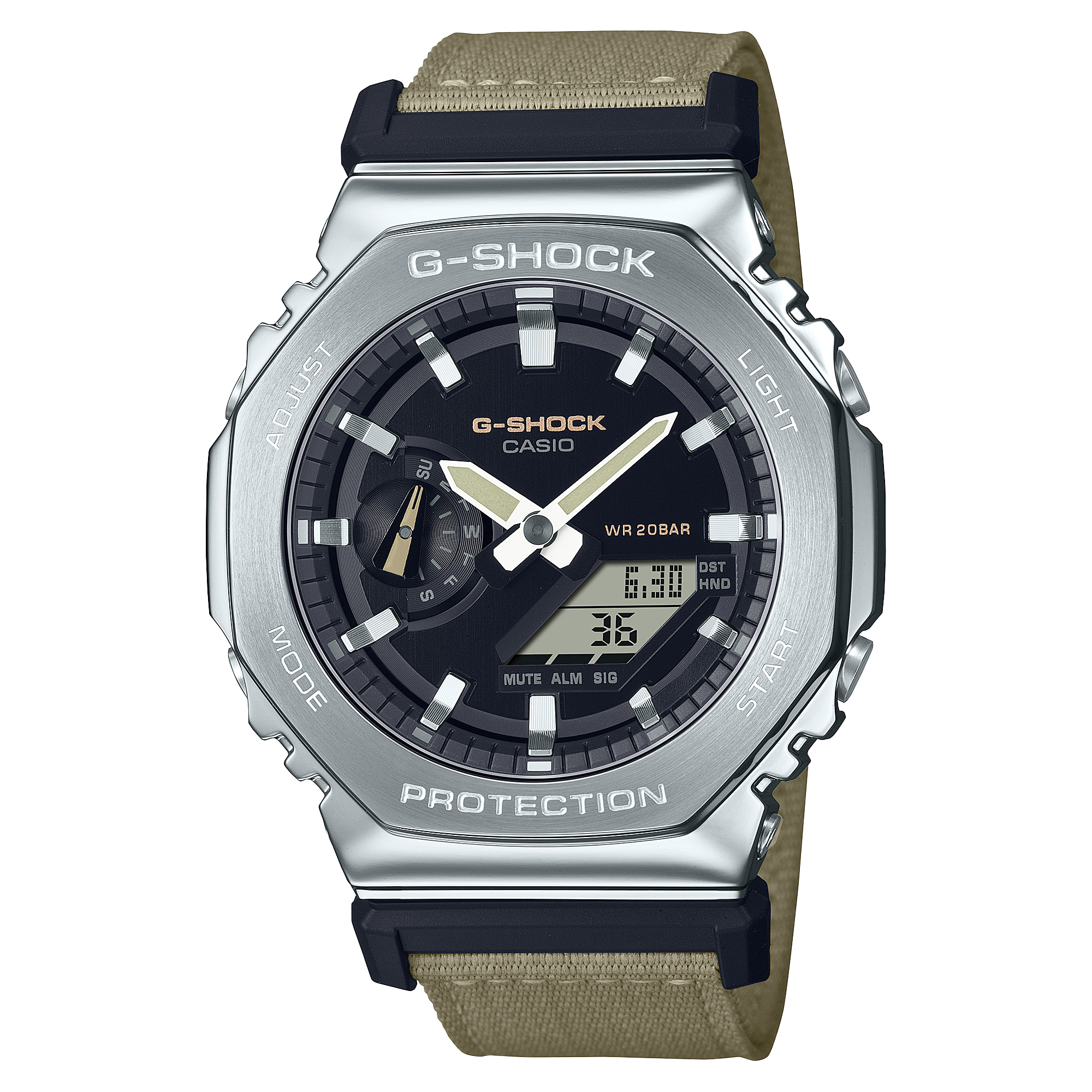 Casio G-Shock GM-2100C-5A Analogue-Digital Watch for Men