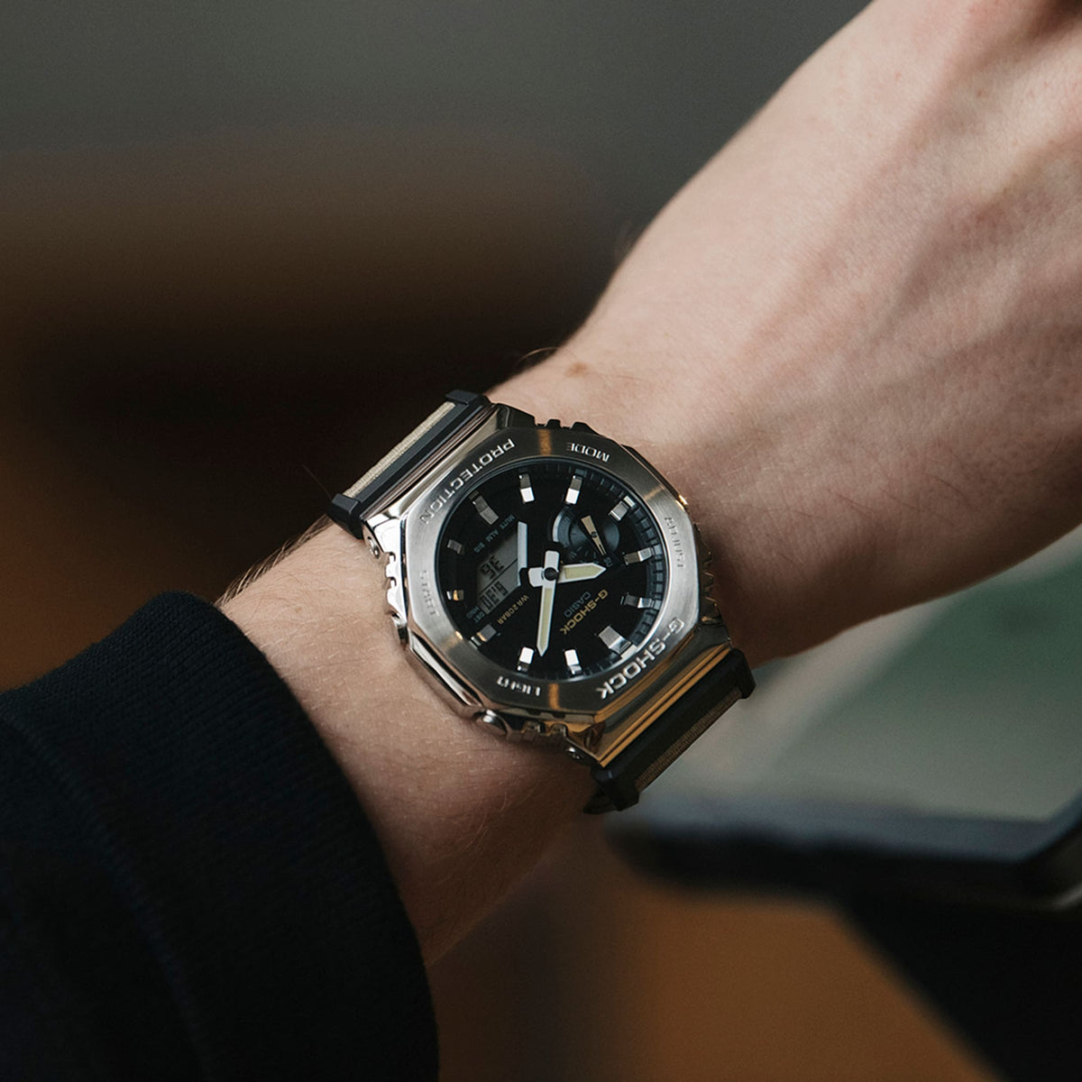 Casio G-Shock GM-2100C-5A – on the wrist