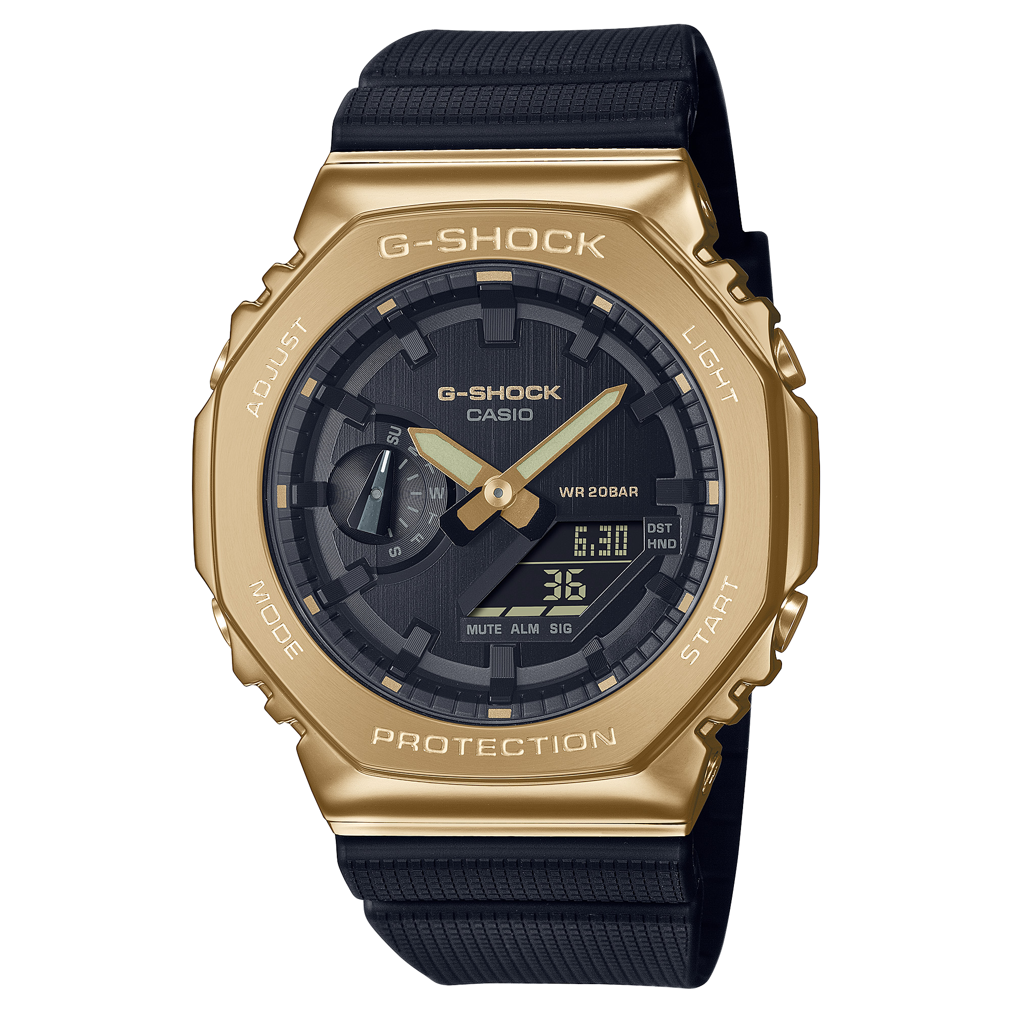 Casio G-Shock GM-2100G-1A9 Analogue-Digital Watch for Men