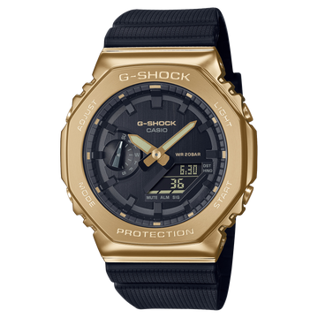 Casio G-Shock GM-2100G-1A9 – front three-quarter view