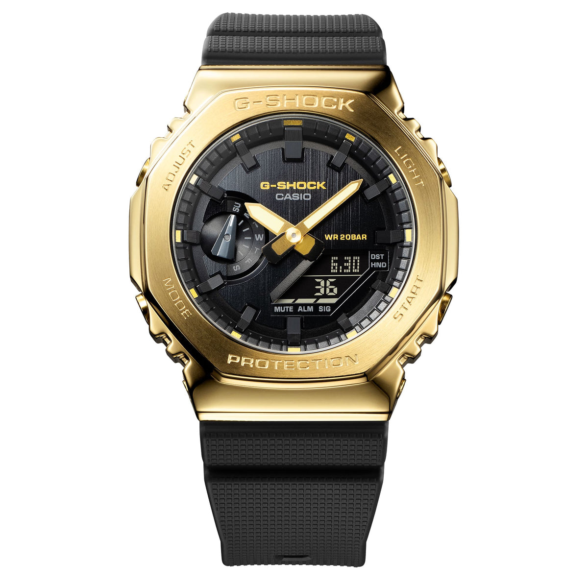 Casio G-Shock GM-2100G-1A9 – front view