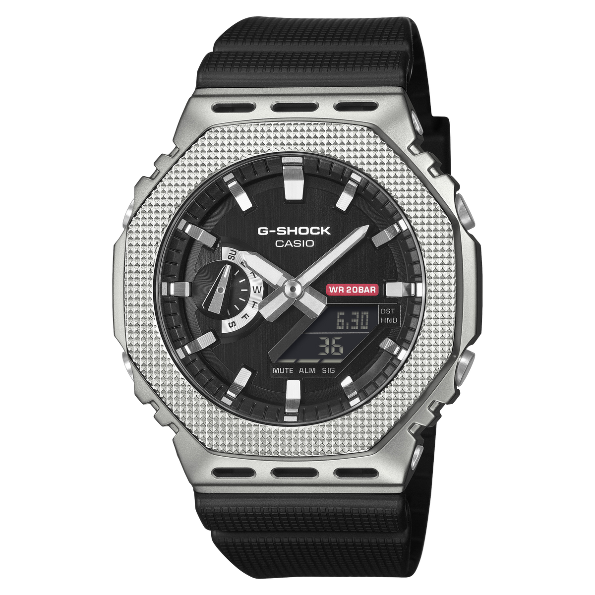 Casio G-Shock GM-2100M-1A – front three-quarter view