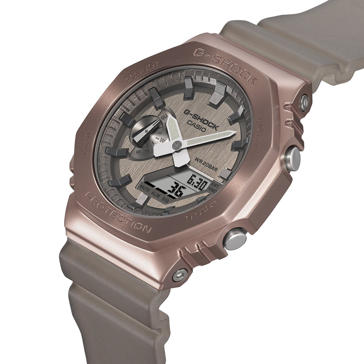 Casio G-Shock GM-2100MF-5A – angled view