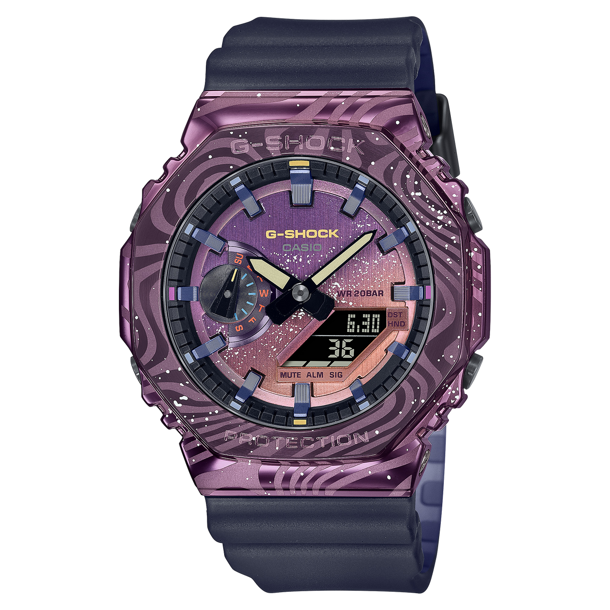 Casio G-Shock GM-2100MWG-1A – front three-quarter view