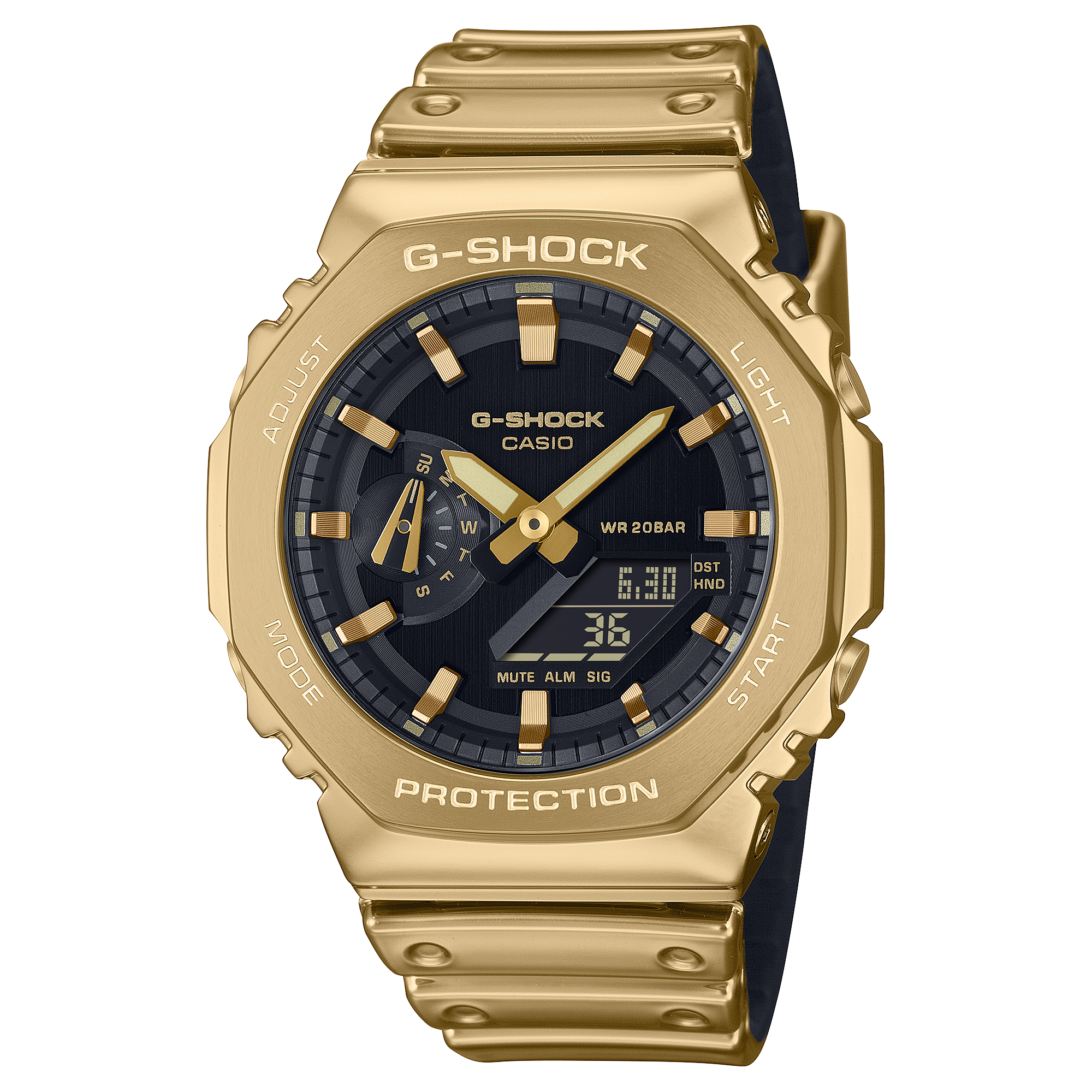 Casio G-Shock GM-2100YMG-9A Analogue-Digital Watch for Men