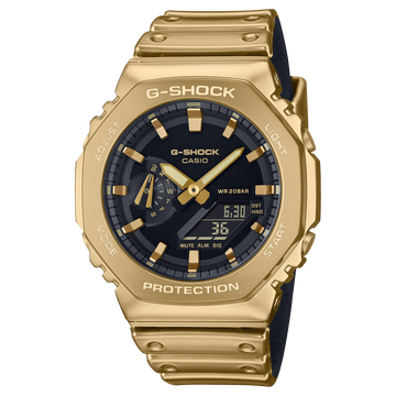 Casio G-Shock GM-2100YMG-9A – front three-quarter view