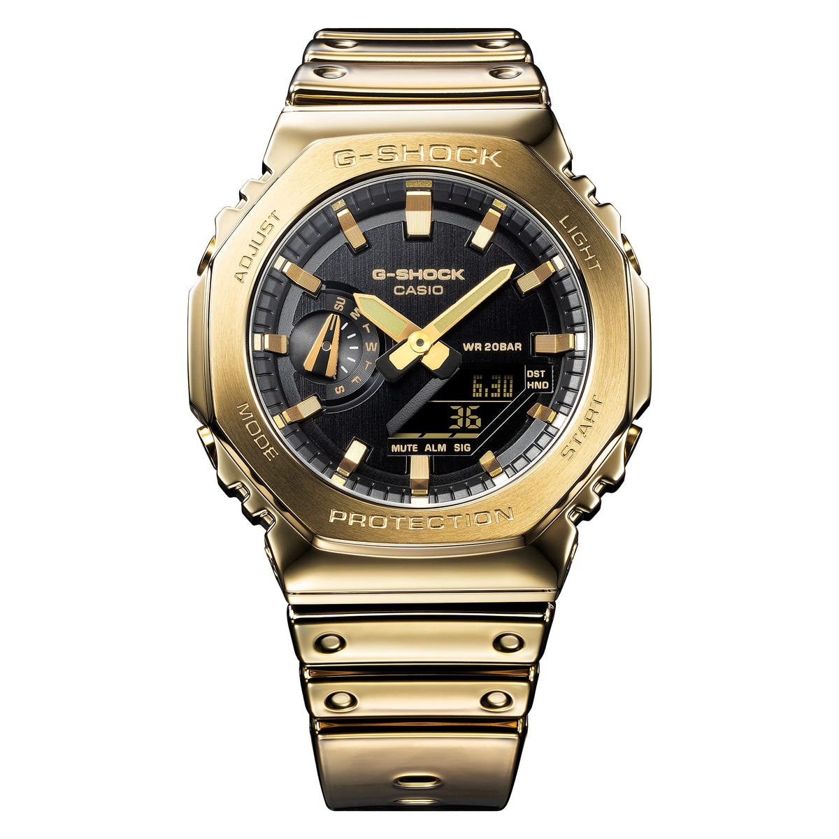 Casio G-Shock GM-2100YMG-9A – front view