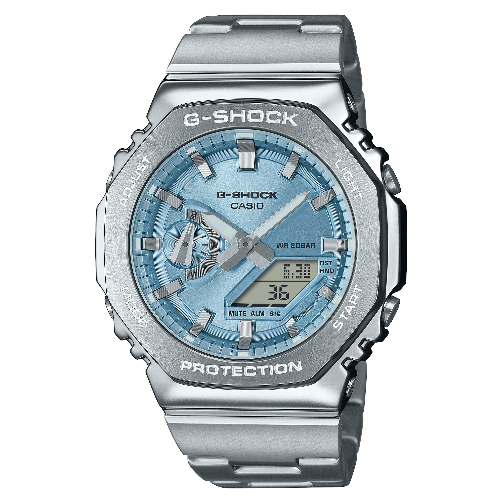 Casio G-Shock GM-2110D-2A Analogue-Digital Watch for Men