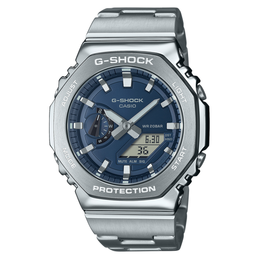 Casio G-Shock GM-2110D-2B – front three-quarter view