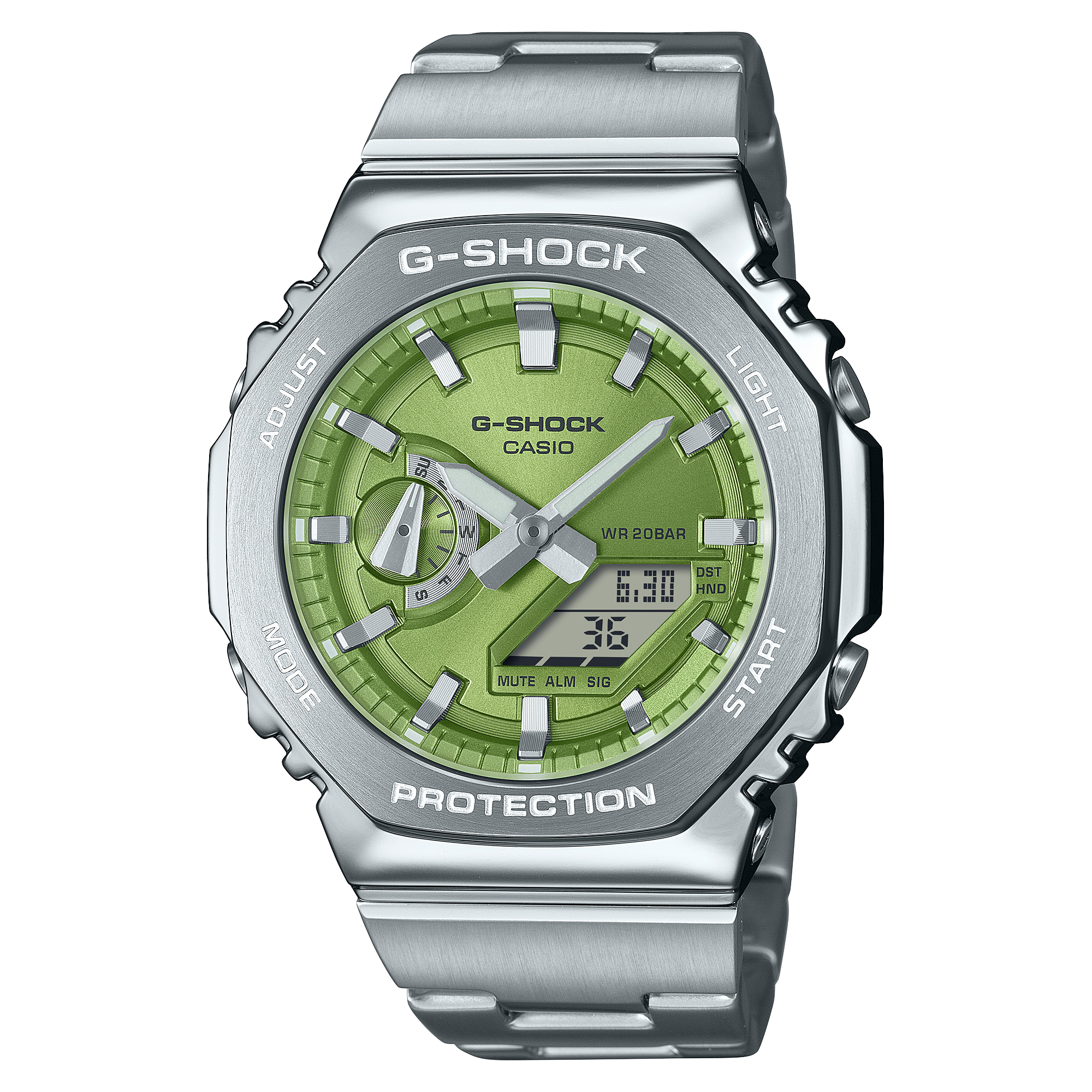 Casio G-Shock GM-2110D-3A Analogue-Digital Watch for Men