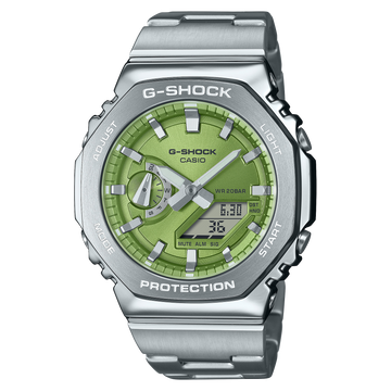 Casio G-Shock GM-2110D-3A – front three-quarter view