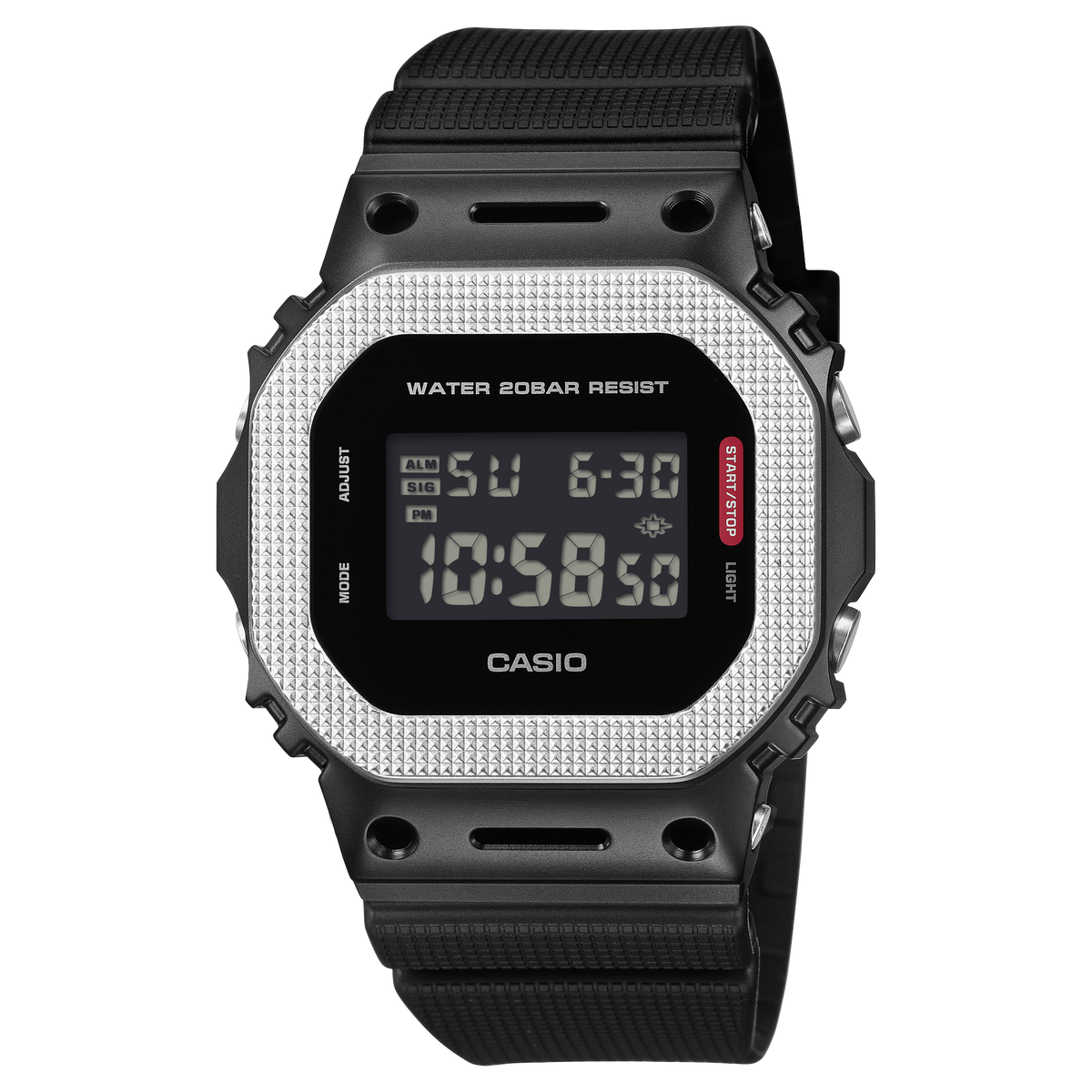 Casio G-Shock GM-5600BM-1 – front three-quarter view