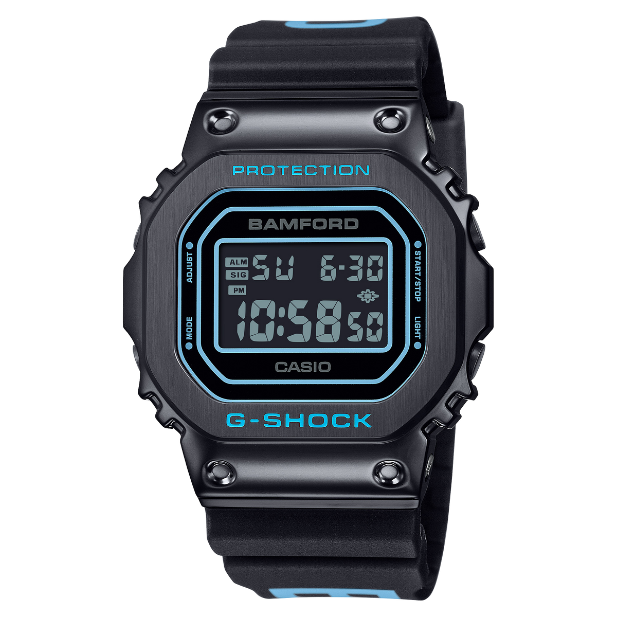 Casio G-Shock GM-5600BWD-1 – front three-quarter view