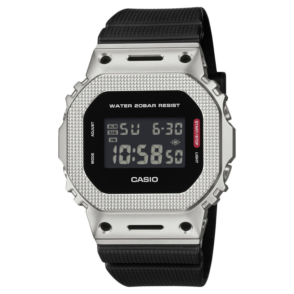 Casio G-Shock GM-5600M-1 – front three-quarter view