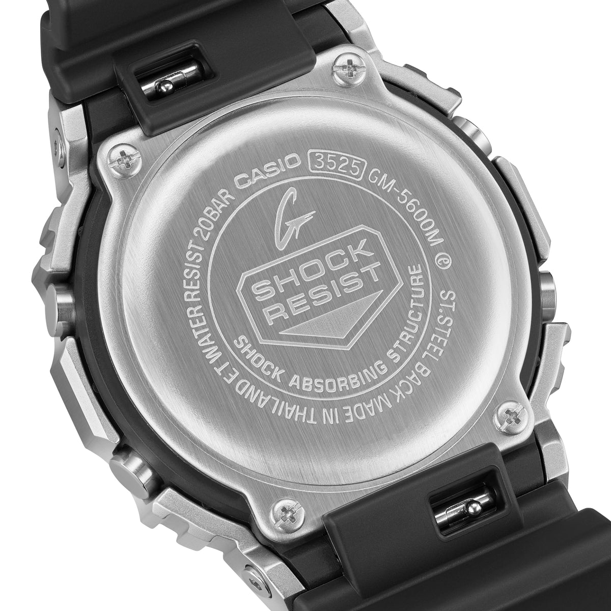 Casio G-Shock GM-5600M-1 – angled view