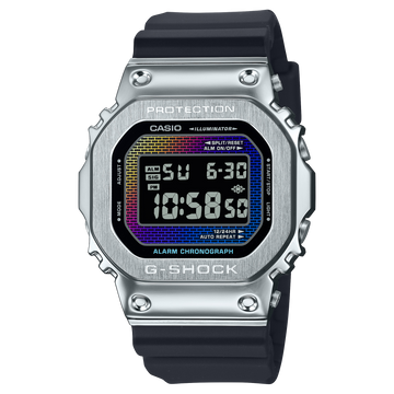Casio G-Shock GM-5600RW-1 – front three-quarter view