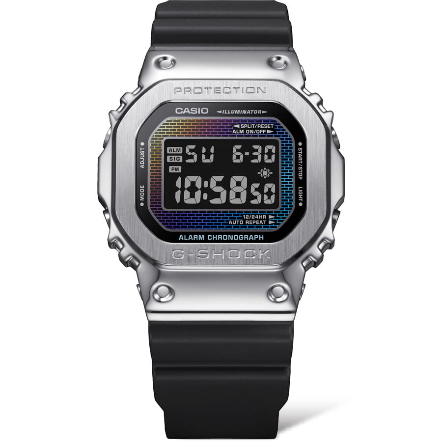 Casio G-Shock GM-5600RW-1 – front view
