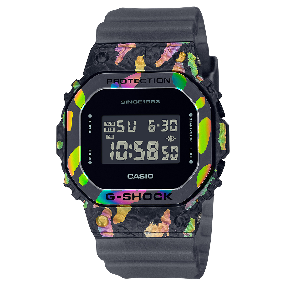 Casio G-Shock GM-5640GEM-1 – front three-quarter view
