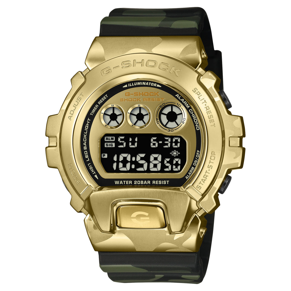 Casio G-Shock GM-6900CMG-3 – front three-quarter view