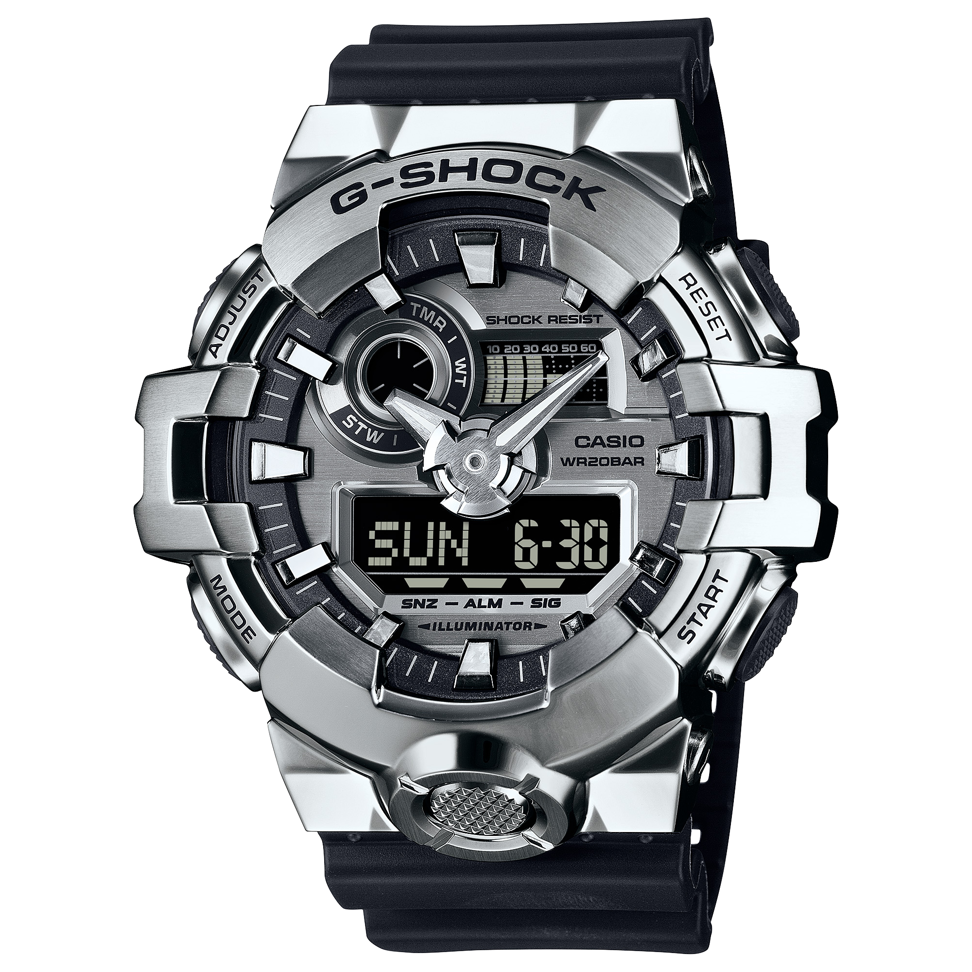 Casio G-Shock GM-700-1A Analogue-Digital Watch for Men