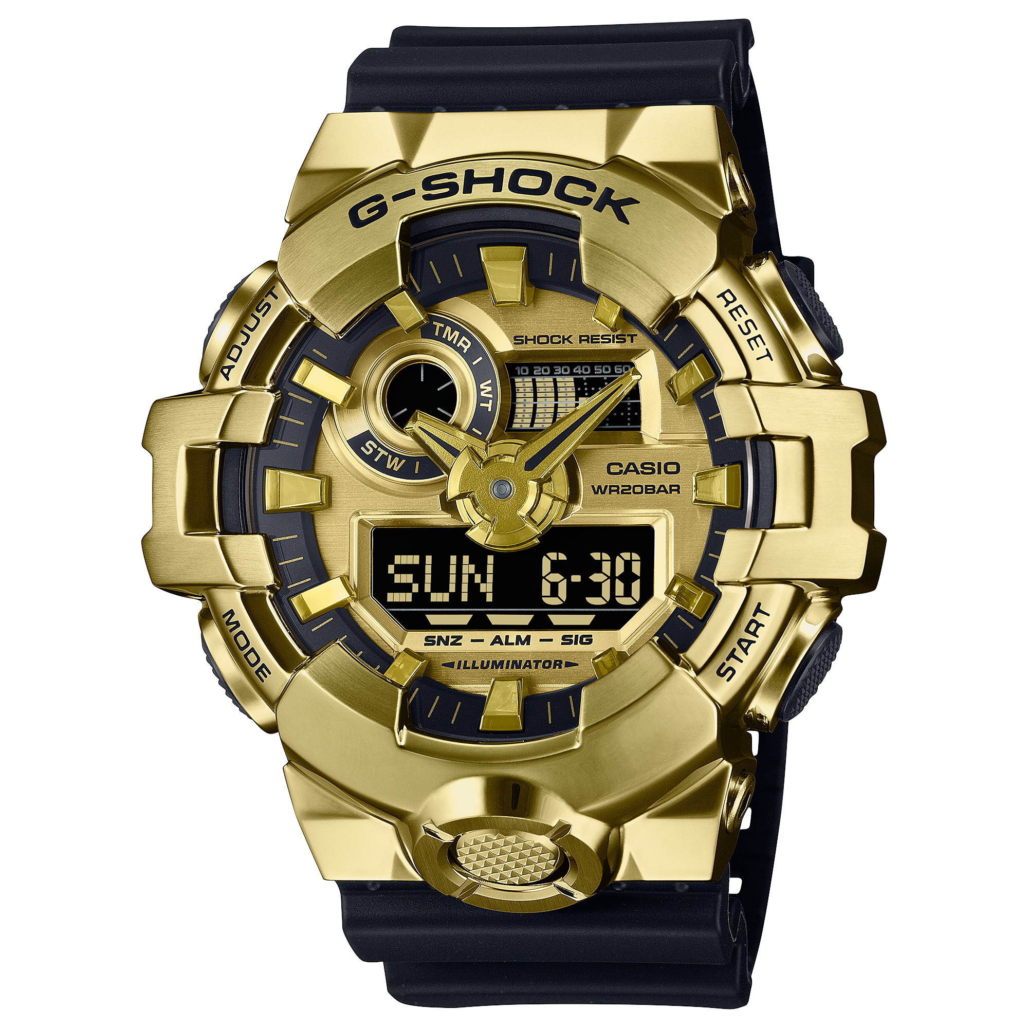 Casio G-Shock GM-700G-9A Analogue-Digital Watch for Men