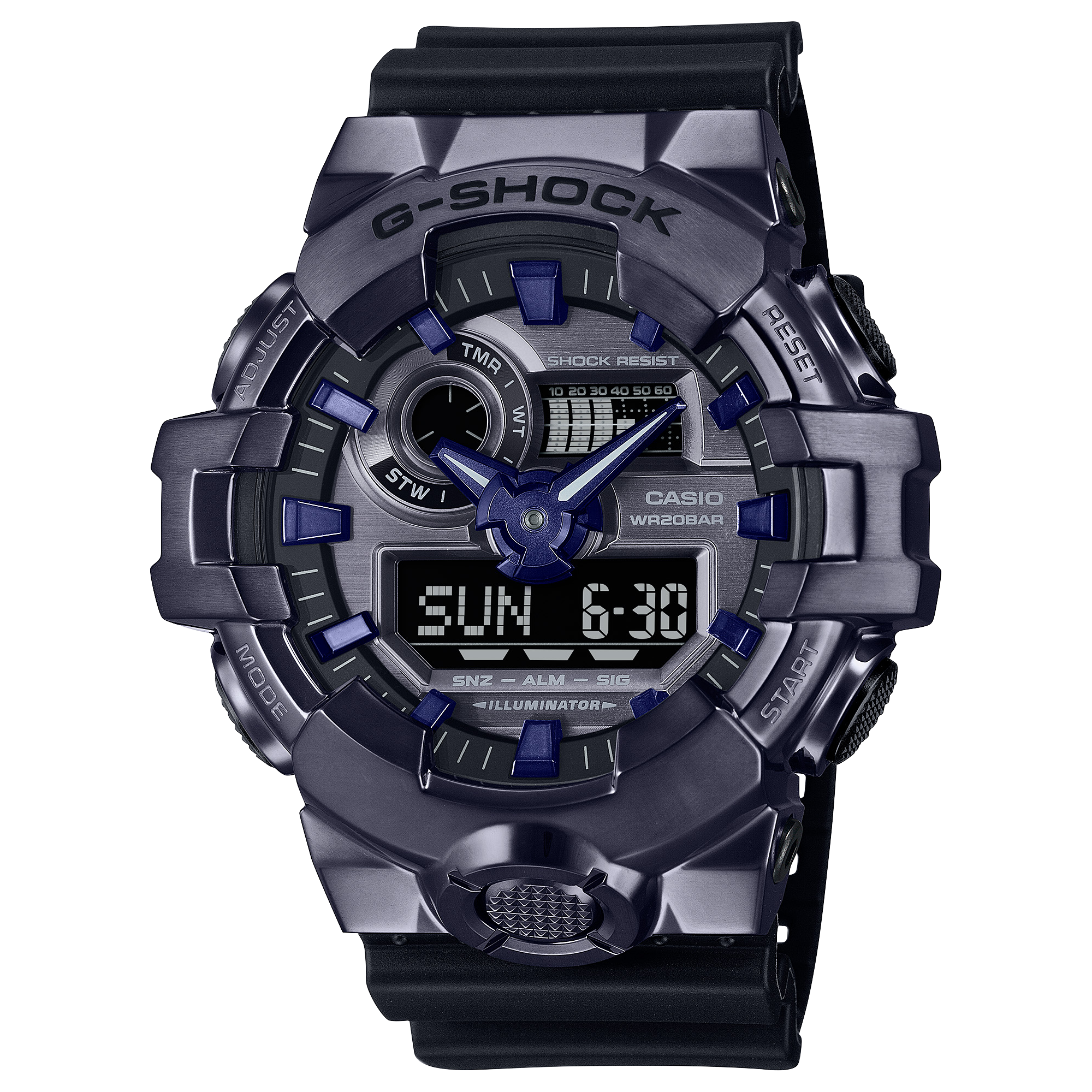 Casio G-Shock GM-700P-6A Analogue-Digital Watch for Men