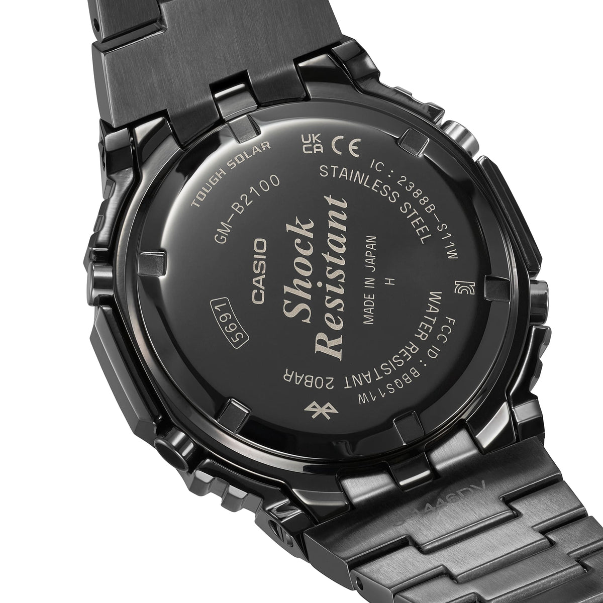 Casio G-Shock GM-B2100BD-1A – case back