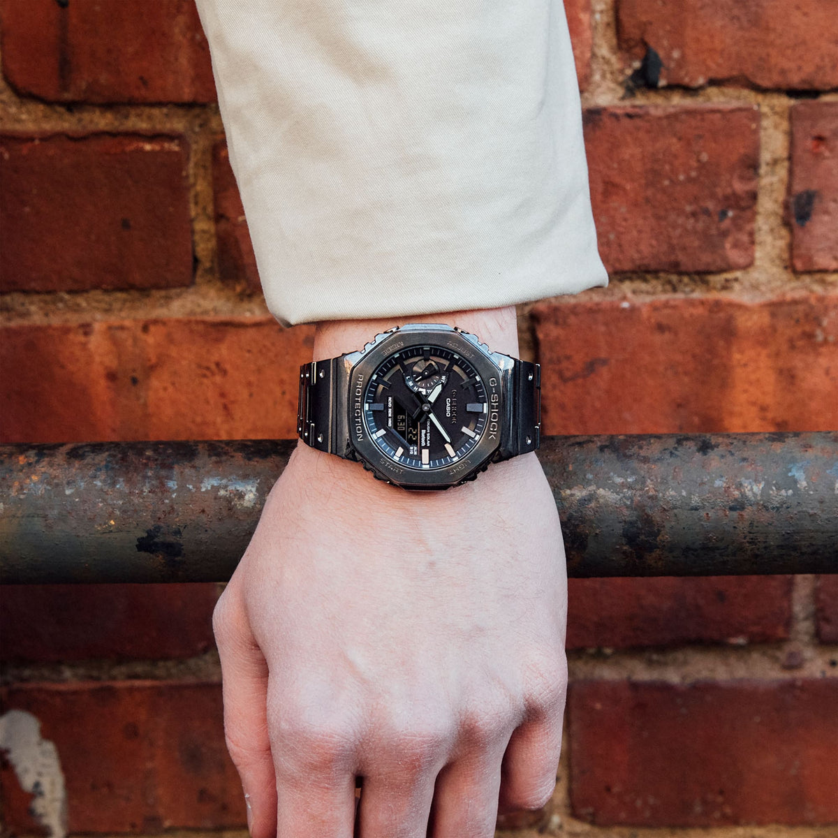 Casio G-Shock GM-B2100BD-1A – on the wrist