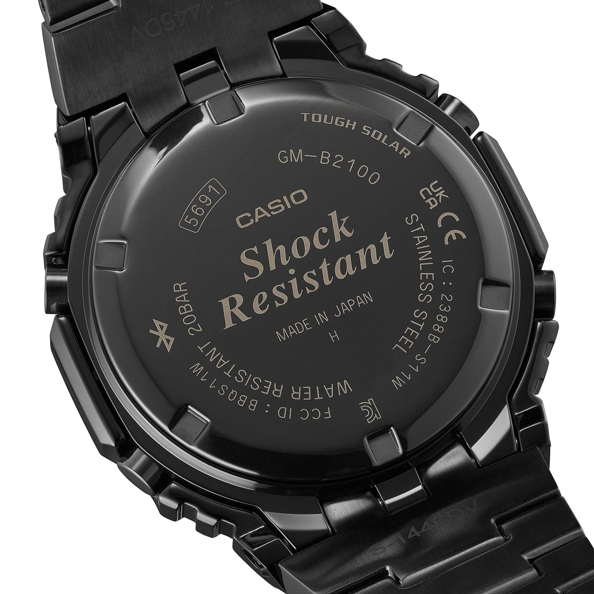 Casio G-Shock GM-B2100BPC-1A – case back
