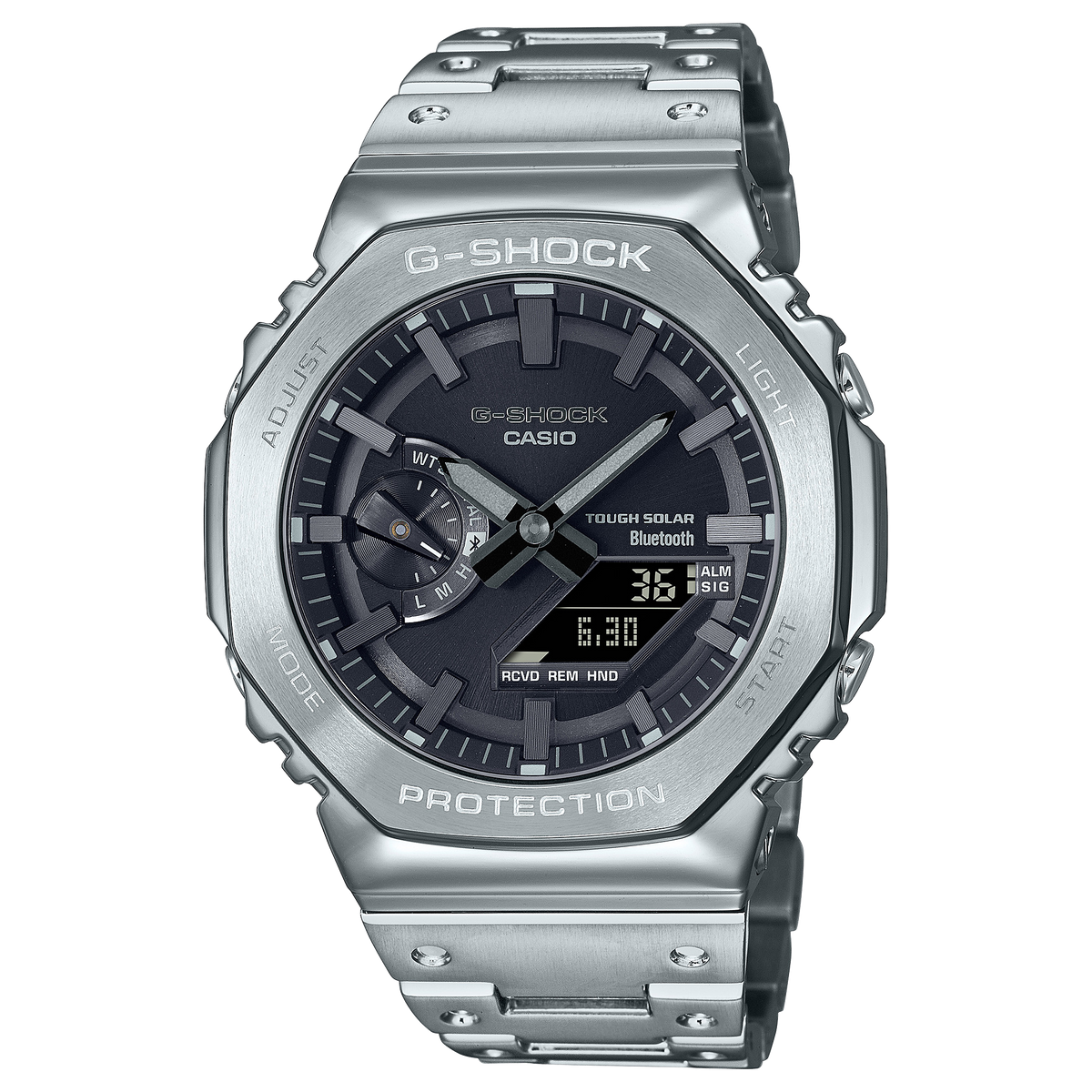 Casio G-Shock GM-B2100D-1A – front three-quarter view
