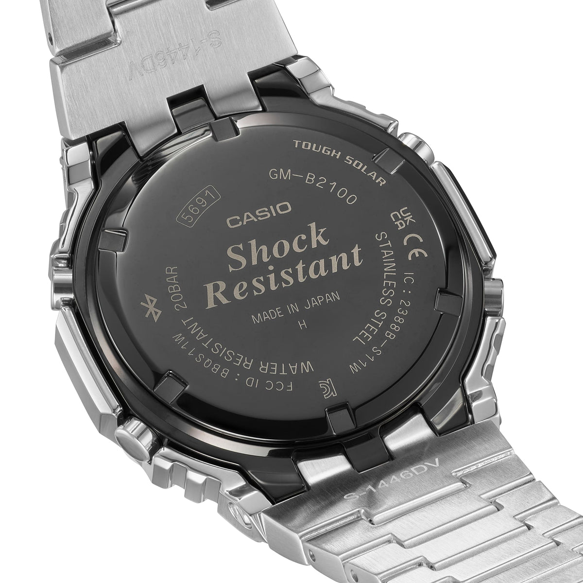 Casio G-Shock GM-B2100D-1A – case back