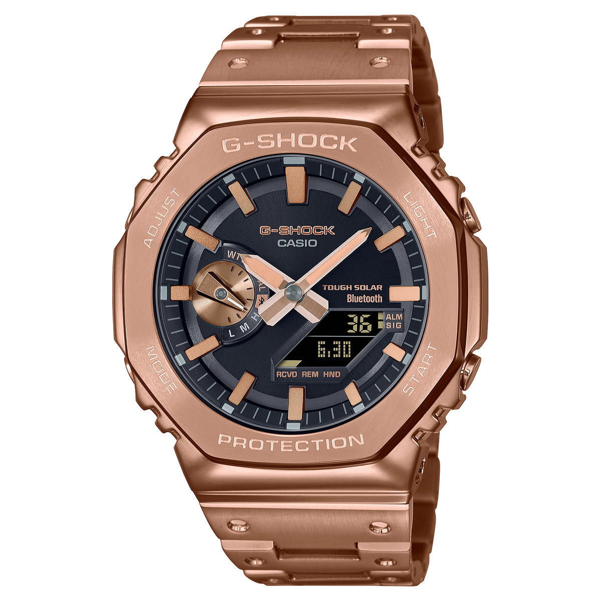 Casio G-Shock GM-B2100GD-5A – front three-quarter view