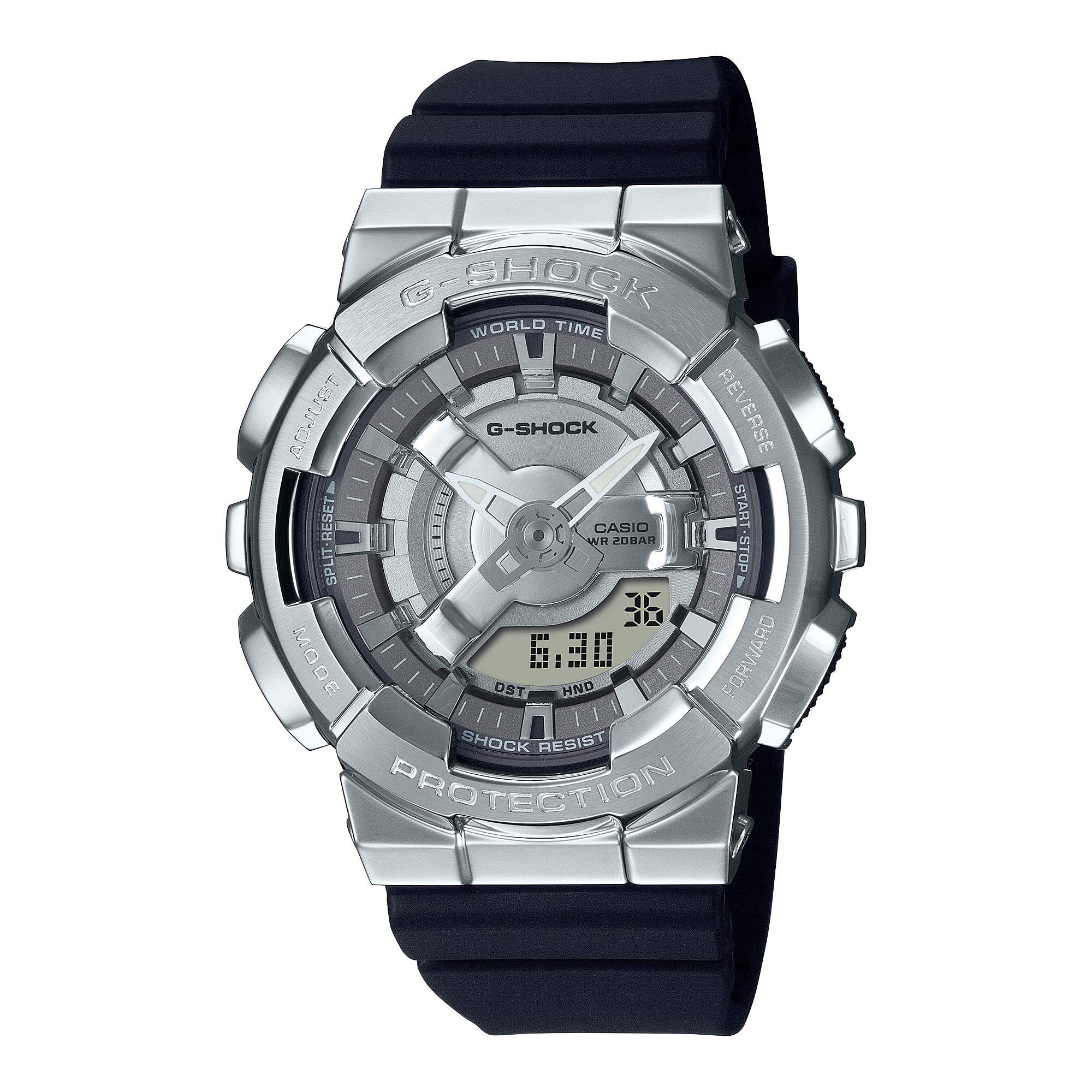 Casio G-Shock GM-S110-1A Analogue-Digital Watch for Women