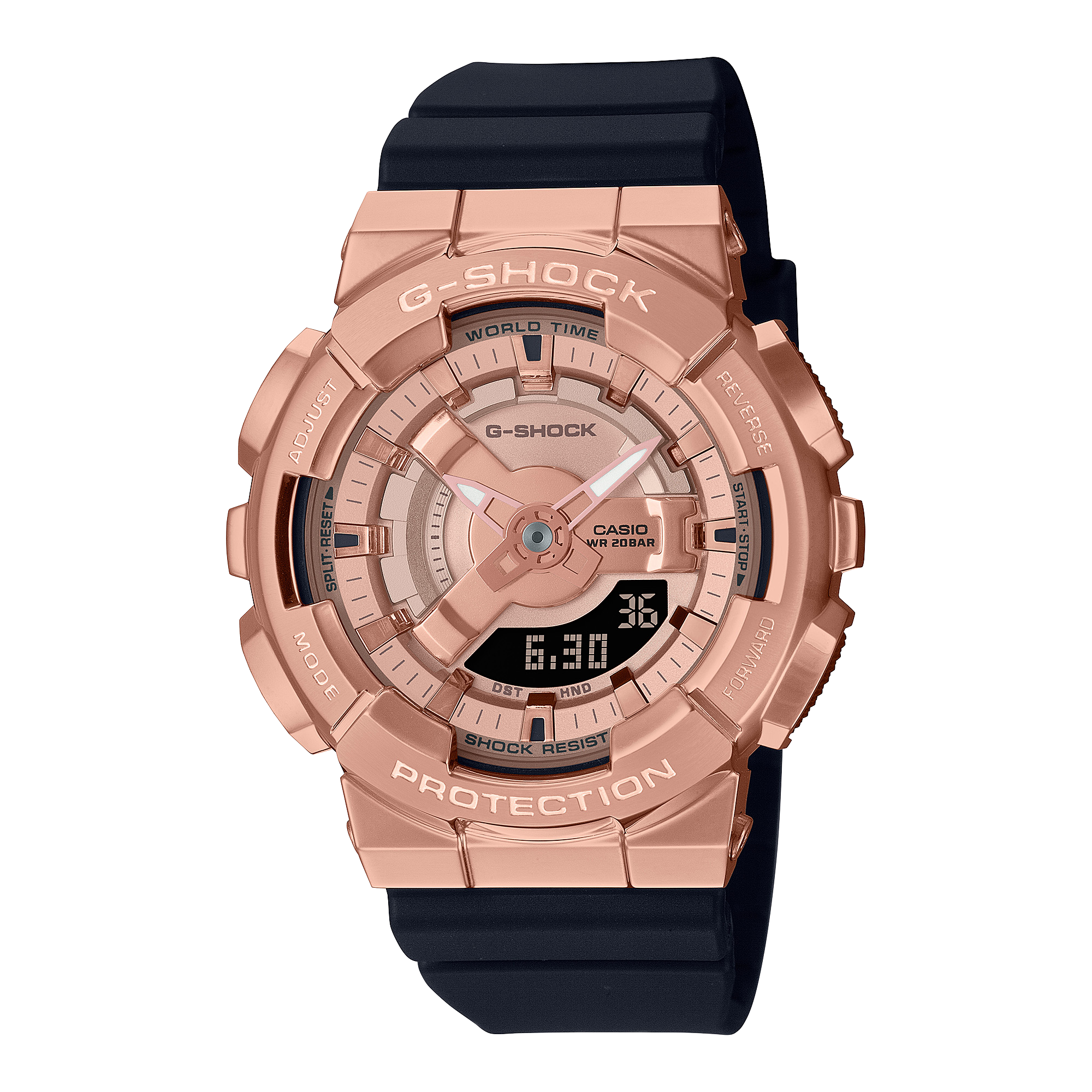 Casio G-Shock GM-S110PG-1A Analogue-Digital Watch for Women