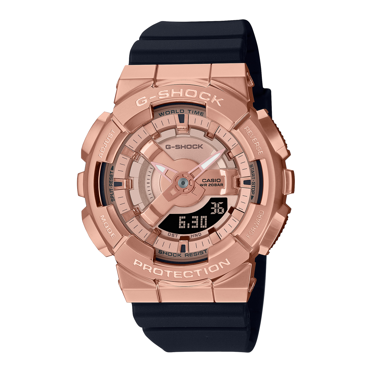 Casio G-Shock GM-S110PG-1A – front three-quarter view