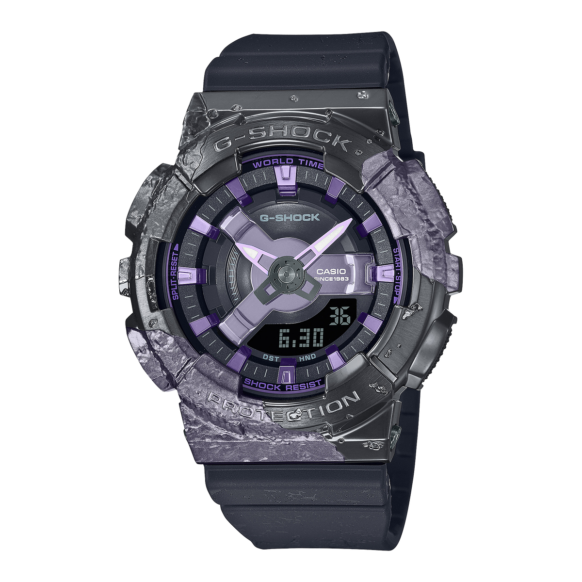 Casio G-Shock GM-S114GEM-1A2 – front three-quarter view