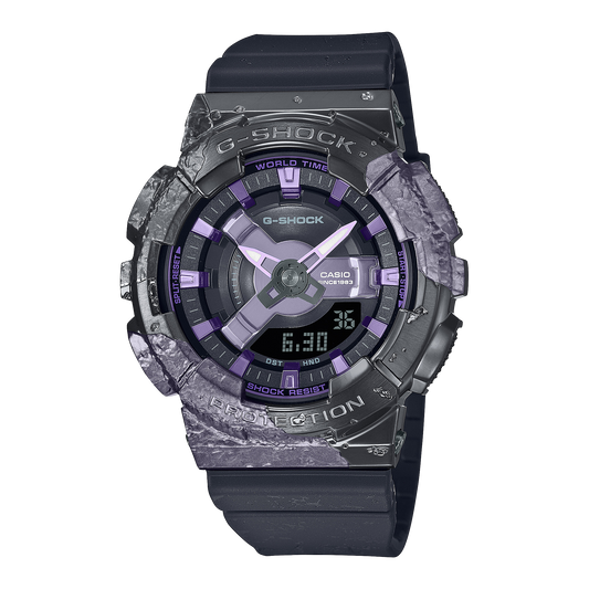 Casio G-Shock GM-S114GEM-1A2 – front three-quarter view