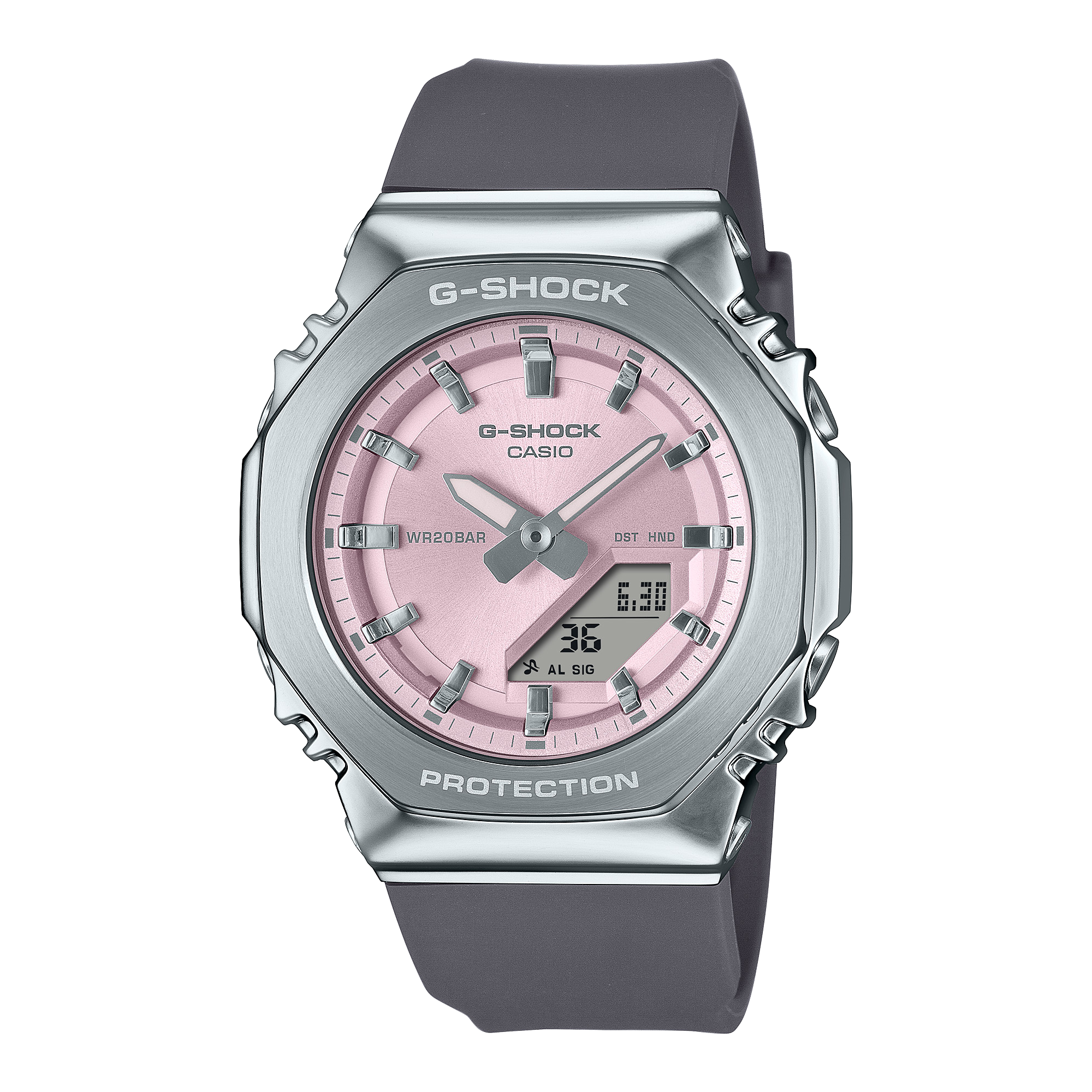 Casio G-Shock GM-S2110-4A Analogue-Digital Watch for Women