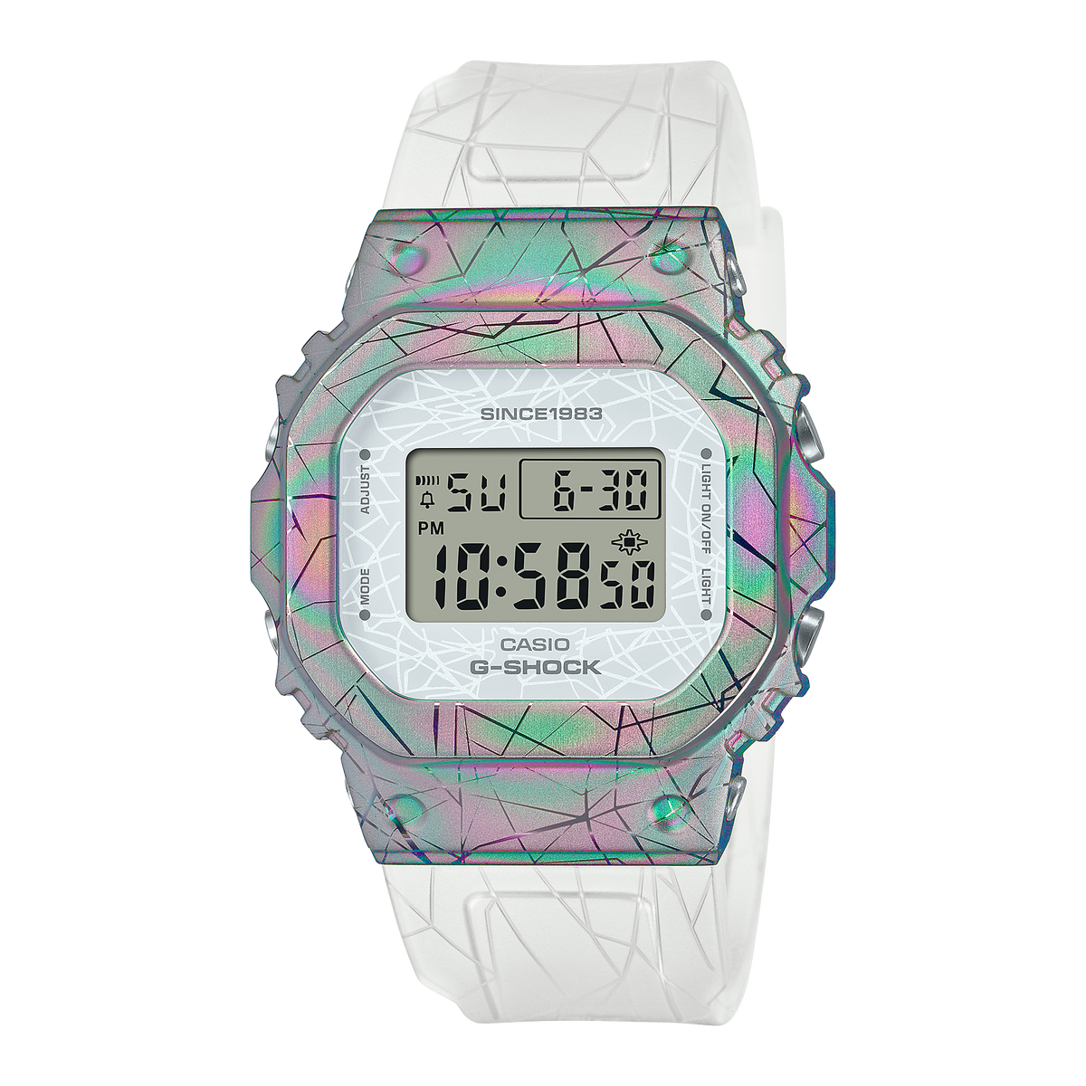 Casio G-Shock GM-S5640GEM-7 – front three-quarter view