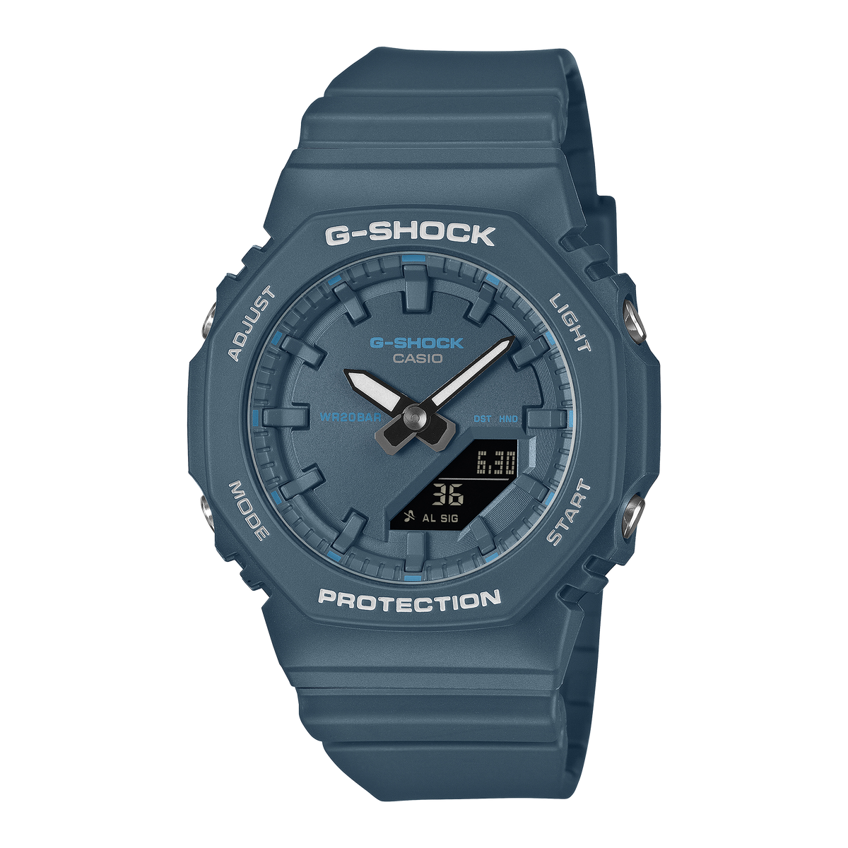 Casio G-Shock GMA-P2100BA-2A – front three-quarter view