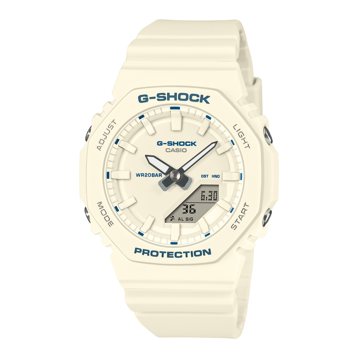 Casio G-Shock GMA-P2100BA-7A – front three-quarter view