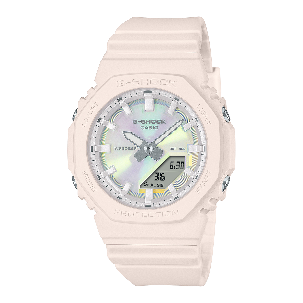 Casio G-Shock GMA-P2100PC-4A – front three-quarter view