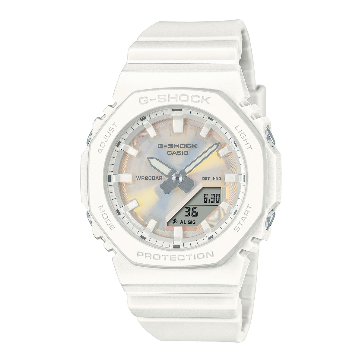 Casio G-Shock GMA-P2100PC-7A – front three-quarter view