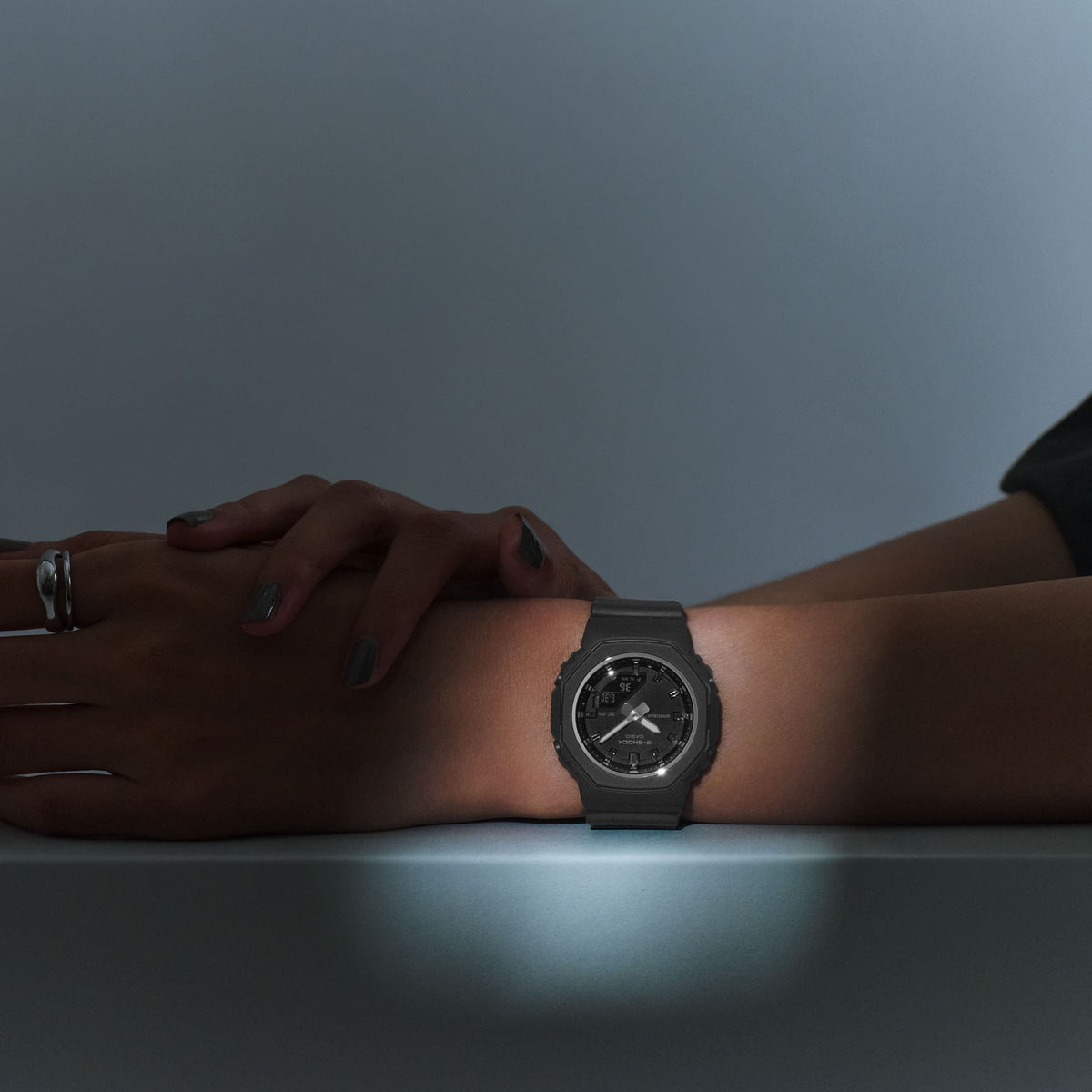 Casio G-Shock GMA-P2110-1A – on the wrist
