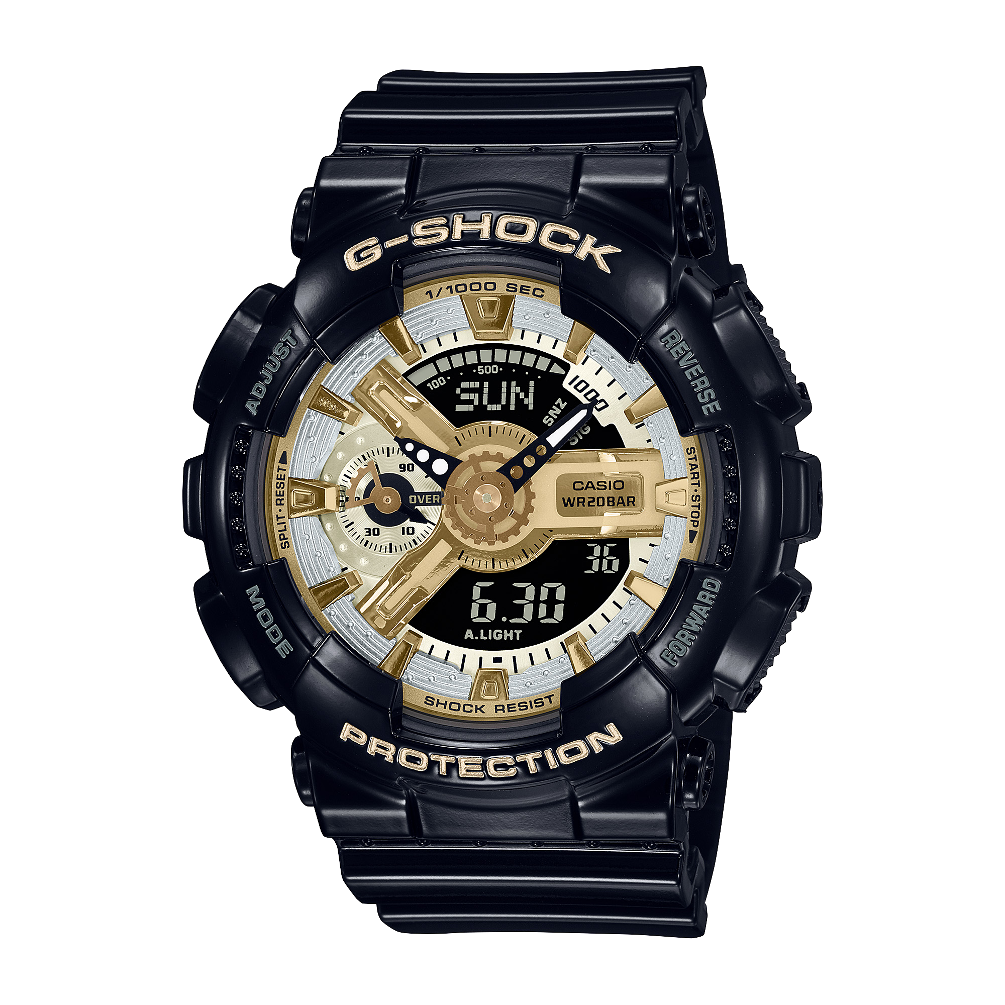 Casio G-Shock GMA-S110GB-1A Analogue-Digital Watch for Women